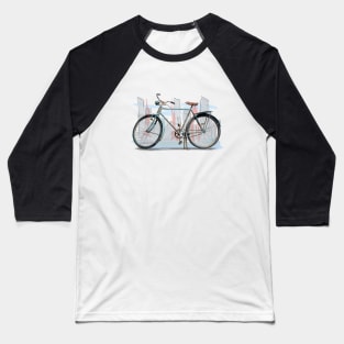 Fahrrad retro Baseball T-Shirt